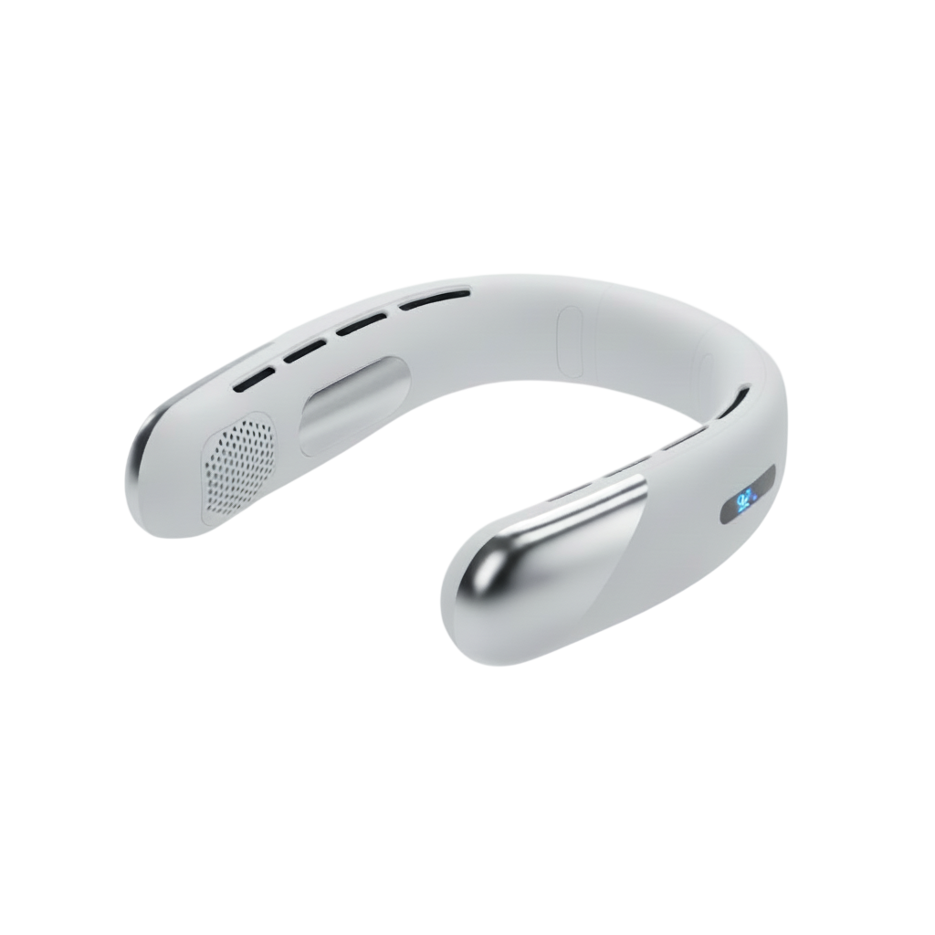 CoolNest NeckBreeze – Draagbare Nekventilator met 5 Snelheden