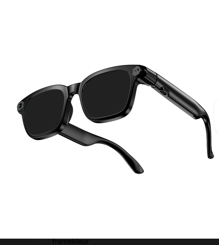 VisionGo Smart Glasses — zijaanzicht schuin